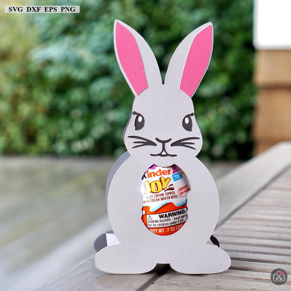 FREE Bunny Egg Holder SVG Easter Rabbit Cut File - Craft House SVG